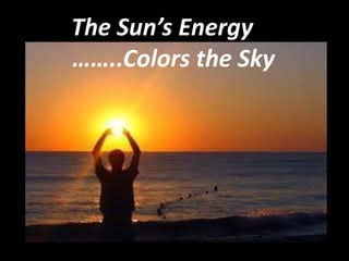 The Sun’s Energy
……..Colors the Sky

 