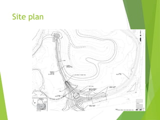 Site plan
 