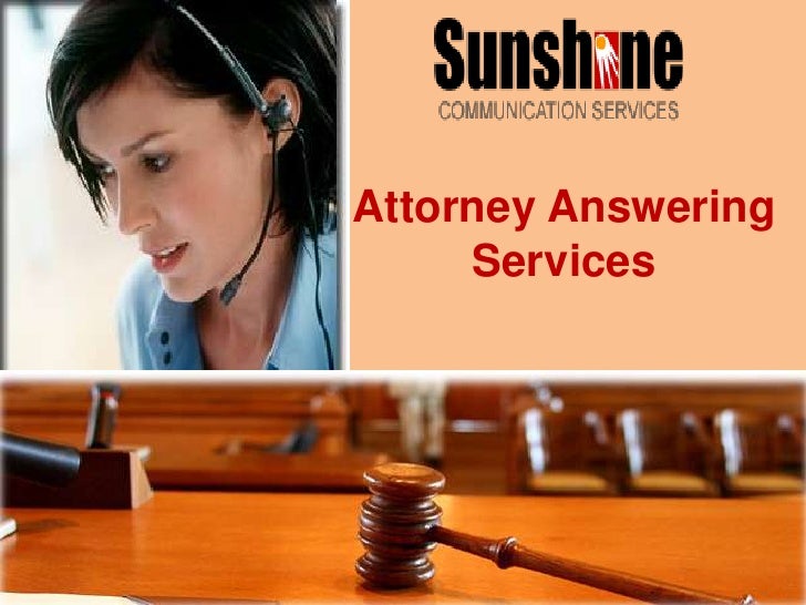 Attorney Answering Services