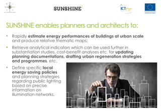 SUNSHINE Project Presentation | PPTX
