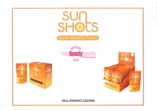 SunShots 2011 brief