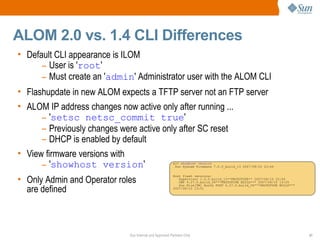 Sun sparc enterprise t5440 server technical presentation | PDF