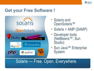 Sun Startup Essential Program