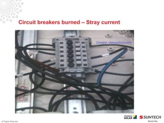 Circuit breakers burned – Stray current




All Rights Reserved                                             Source Iliou
 