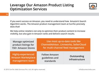 Optimize Product Listing For Amazon