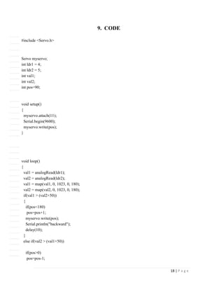 Sun trcking solar panel ekdm final report | PDF