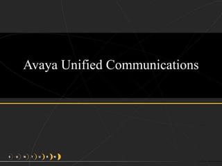 Avaya Unified Communications 