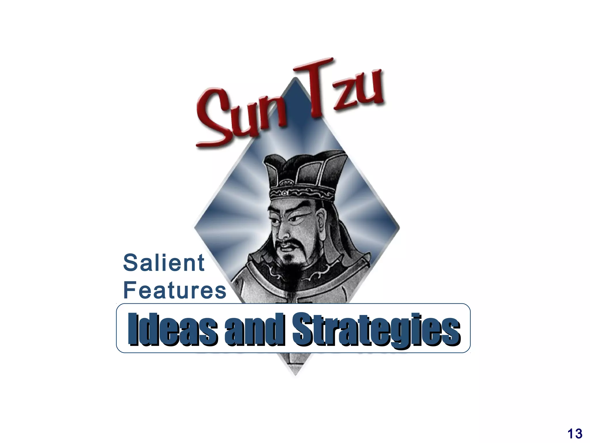 Salient
Features
Ideas and Strategies

                       13
 
