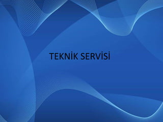 02.12.2009                              TEKNİK SERVİSİ                     02.12.2009