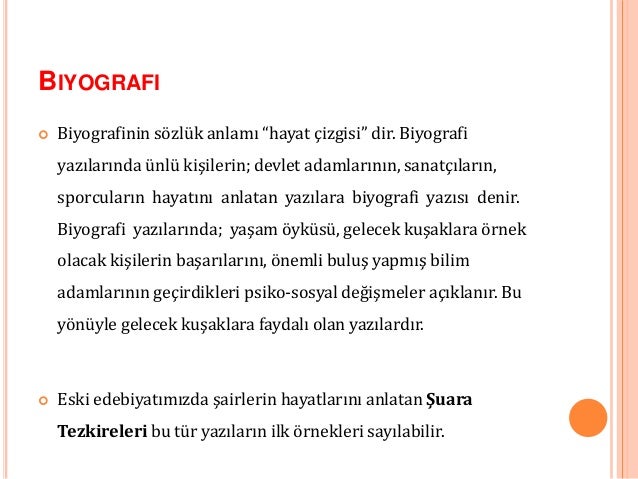 ingilizce biyografi ornegi resim kumesi kelime