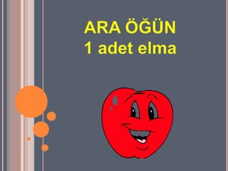 Sunu1 beslenme menü