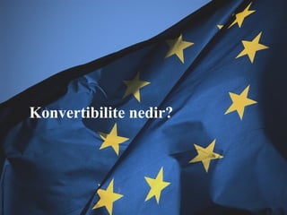 Konvertibilite nedir? 