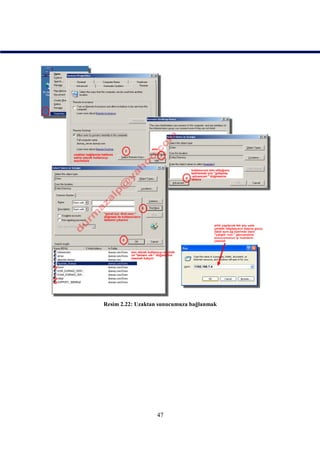 Resim 2.22: Uzaktan sunucumuza bağlanmak




                  47
 