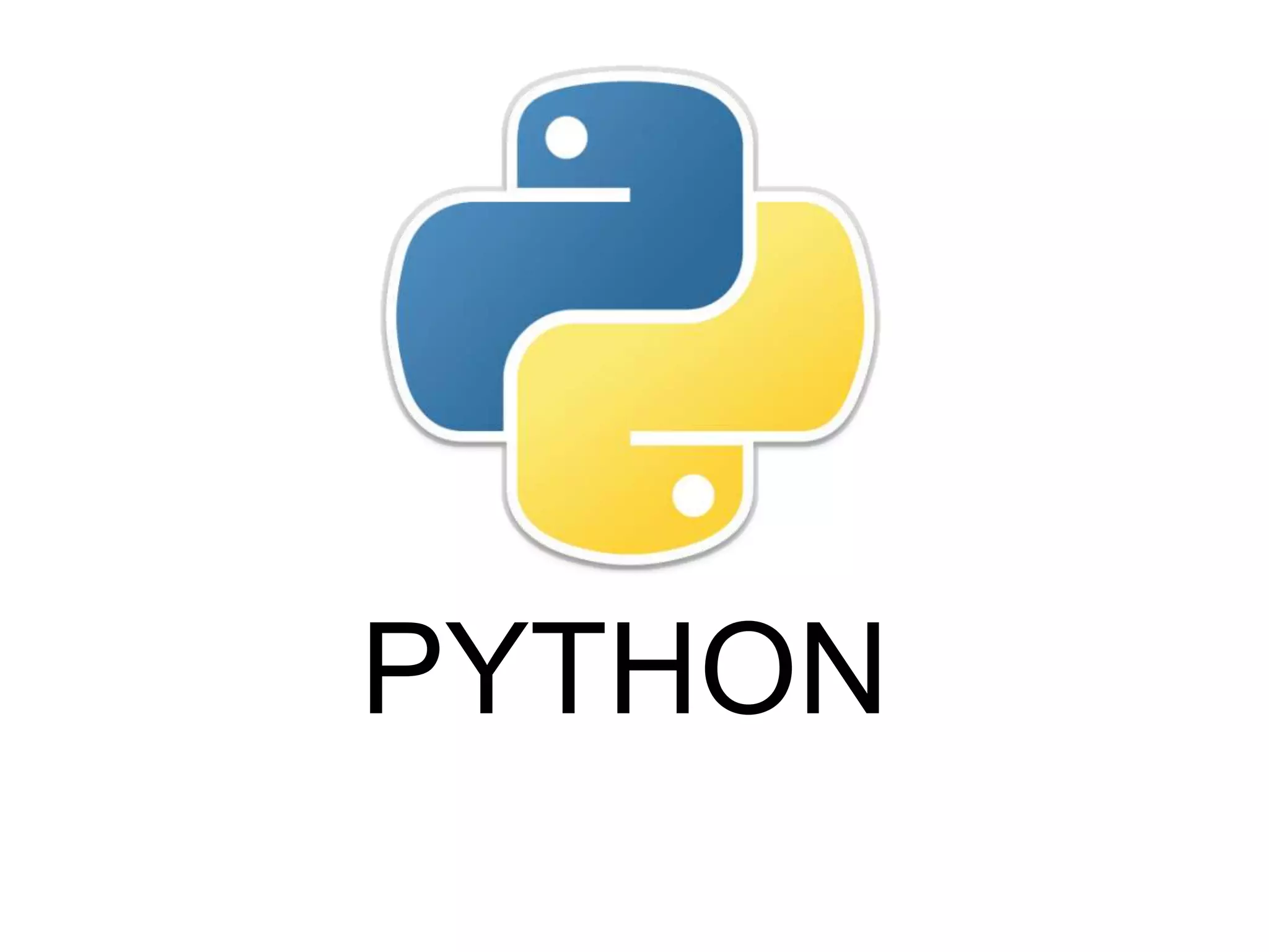PYTHON
 