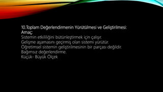 ÖĞRETİM TASARIMI MODELLERİ