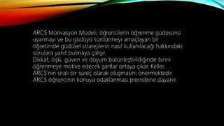 ÖĞRETİM TASARIMI MODELLERİ