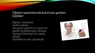 ÖĞRETİM TASARIMI MODELLERİ