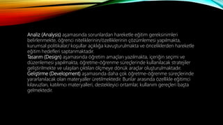 ÖĞRETİM TASARIMI MODELLERİ