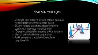 ÖĞRETİM TASARIMI MODELLERİ