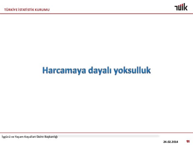 tuik in yoksulluk calismalari