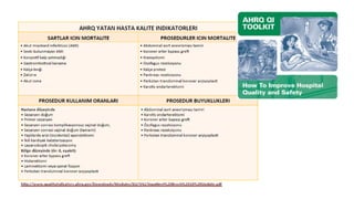 Onkoloji'de Klinik Kalite: ABD deneyimi