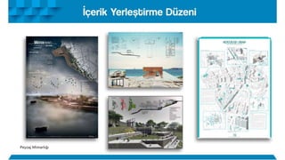 Sunum Paftası Nasıl Hazırlanır? Mimarlık ve Peyzaj | PPSX
