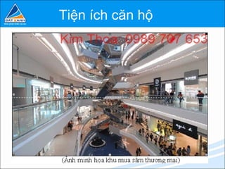 Tiện ích căn hộ
 