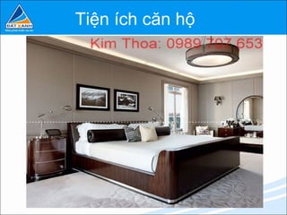 Tiện ích căn hộ
 