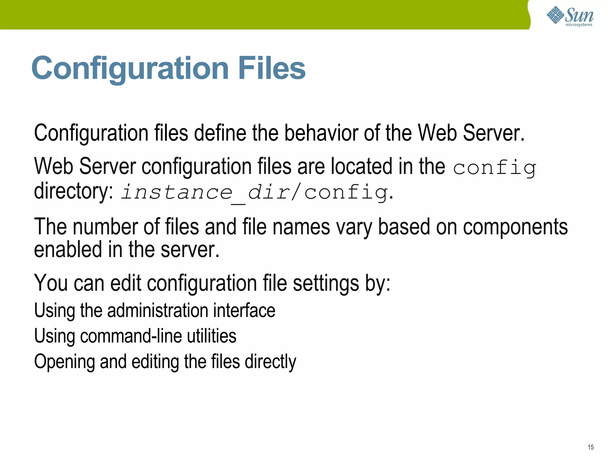 64-bit capable; SPECweb2005 record setting architecture. 