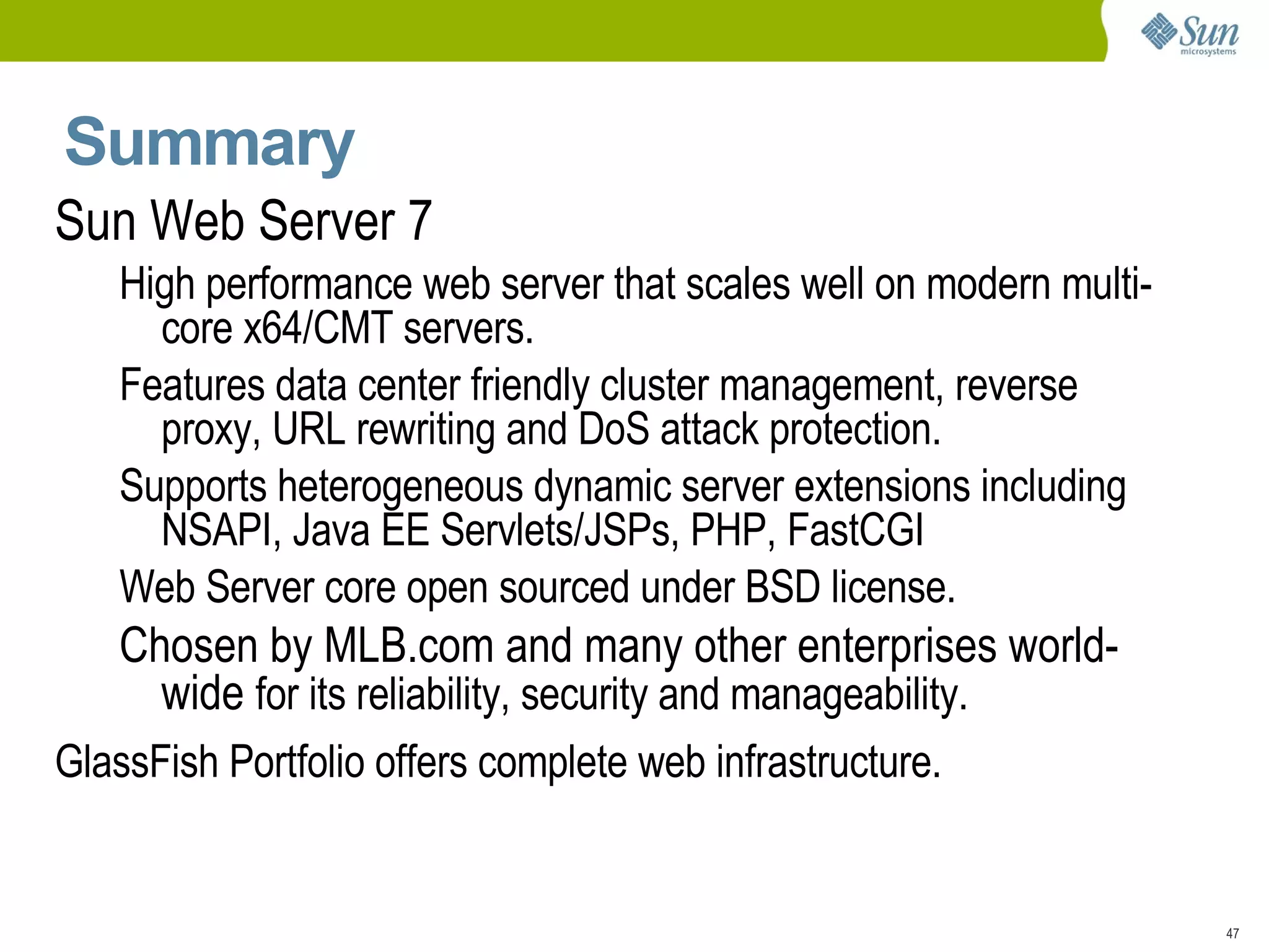 Improved support for clustering 