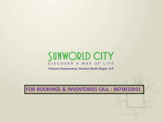 FOR BOOKINGS & INVENTORIES CALL : 8470032001
 