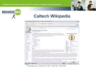 Caltech Wikipedia 