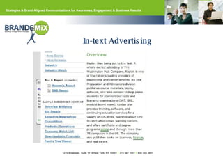 In-text Advertising 