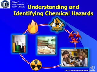 Understanding and
Identifying Chemical Hazards
Office of
Environmental
Health & Safety
Environmental Resource Center
 