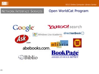 Open WorldCat Program N ETWORK  I NTERFACE   S ERVICES 