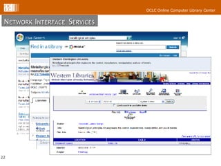 N ETWORK  I NTERFACE   S ERVICES 