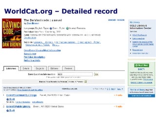 WorldCat.org – Detailed record 