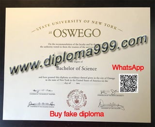 SUNY Oswego degree