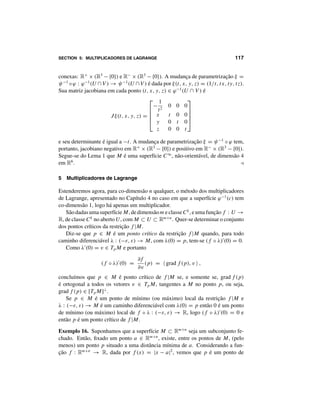 (xo) · Rm
é a imagem da derivada ϕ 