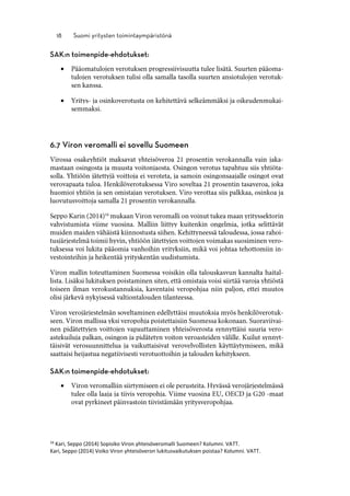 


16
Kari, Seppo (2014) Sopisiko Viron yhteisöveromalli Suomeen? Kolumni. VATT.
Kari, Seppo (2014) Voiko Viron yhteisöveron lukitusvaikutuksen poistaa? Kolumni. VATT.
 