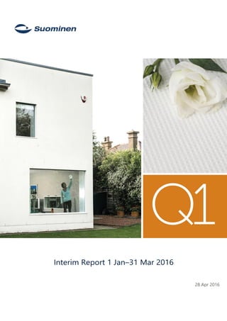 -
28 Apr 2016
Interim Report 1 Jan–31 Mar 2016
 