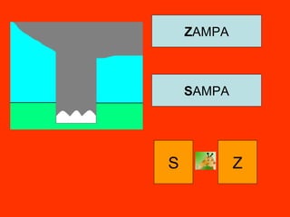 ZAMPA
SAMPA
S Z
 