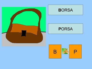 BORSA
PORSA
B P
 