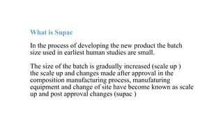 Batch Scale Up scale up and post approval changes presentation | PPTX