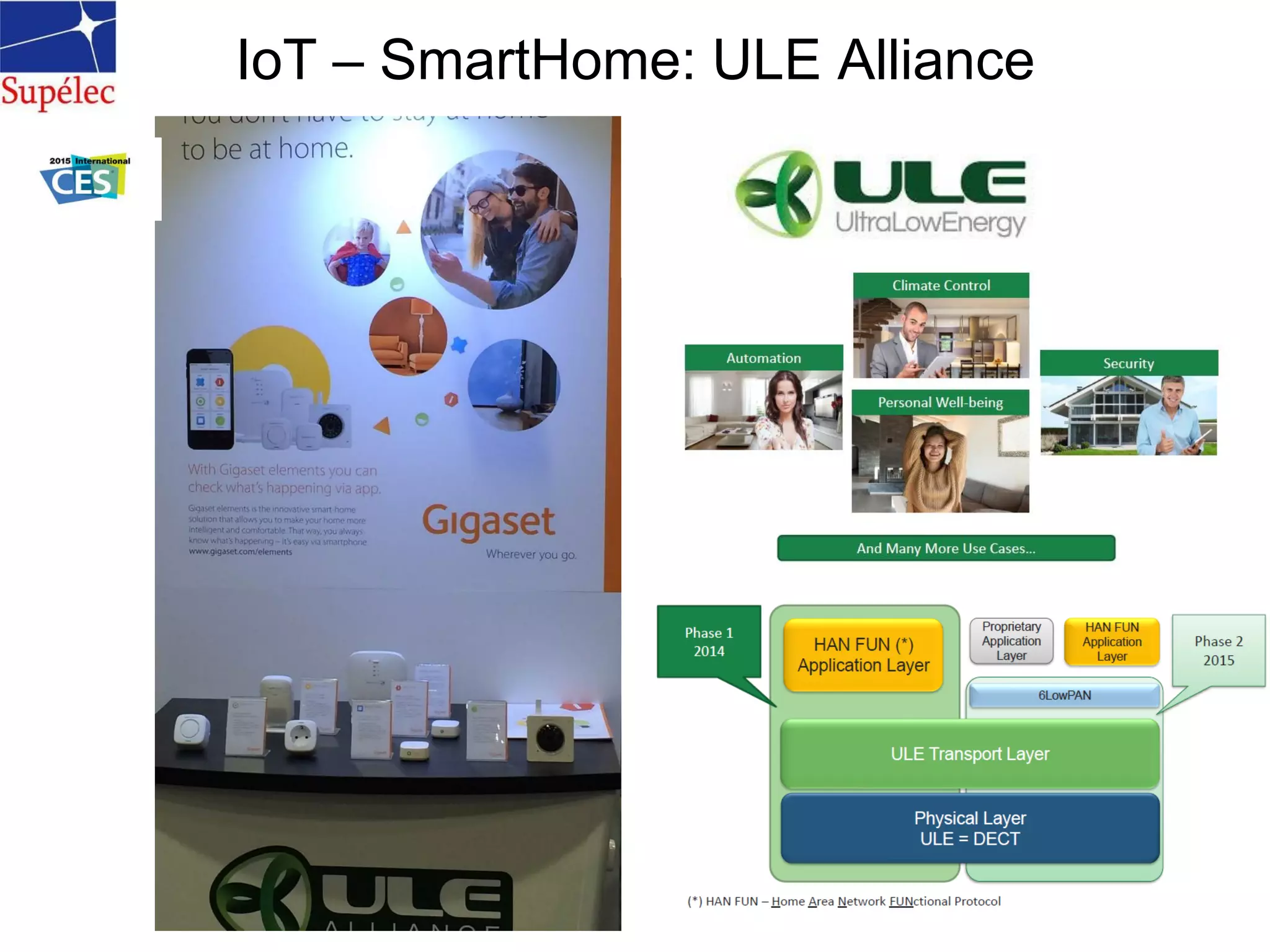 IoT – SmartHome: ULE Alliance
 