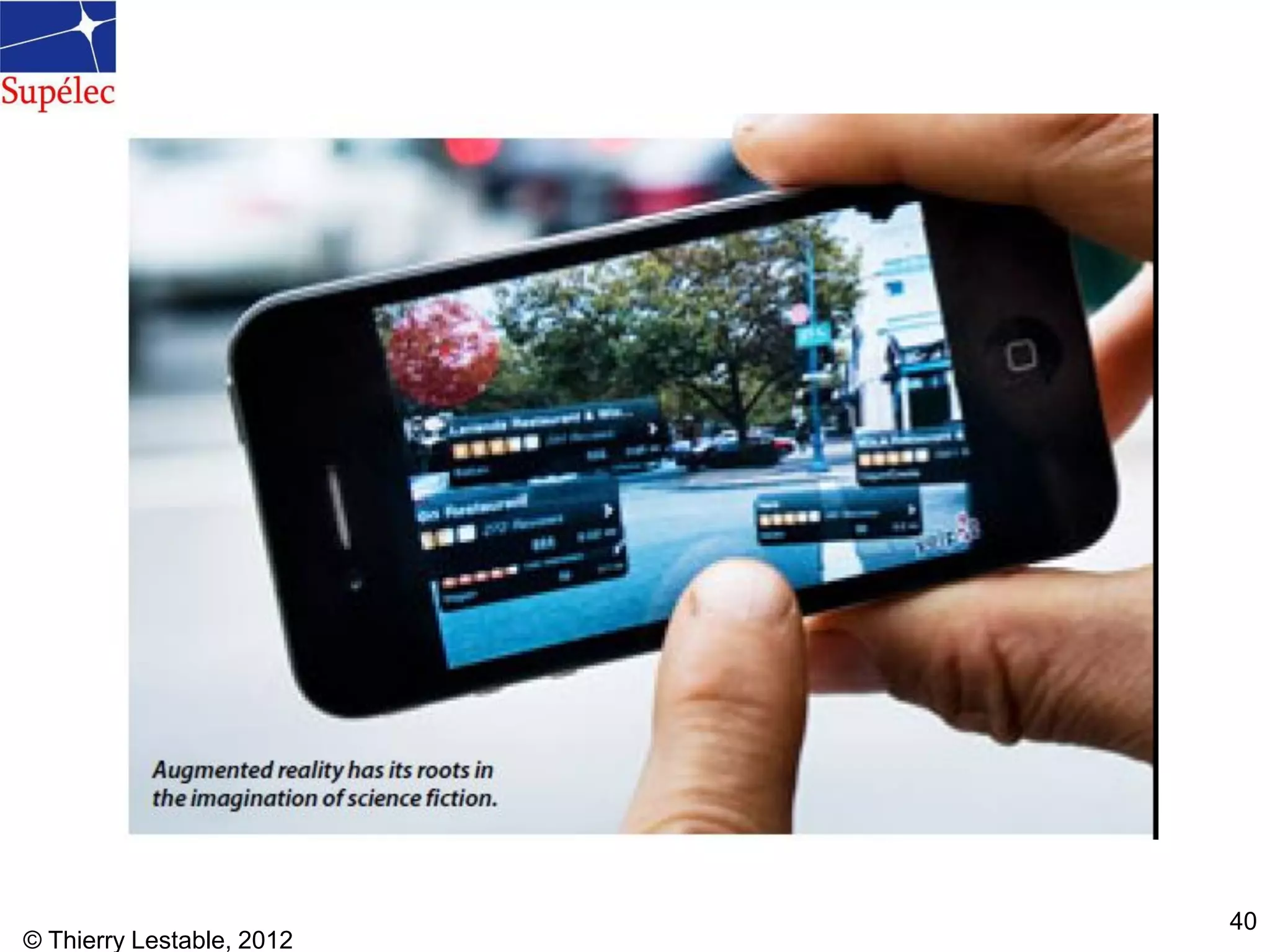 © Thierry Lestable, 2012
40
 