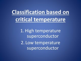 Superconductor | PPTX