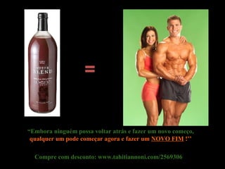 = = “ Embora ninguém possa voltar atrás e fazer um novo começo, qualquer um pode começar agora e fazer um  NOVO FIM  !’’ Compre com desconto: www.tahitiannoni.com/2569306   