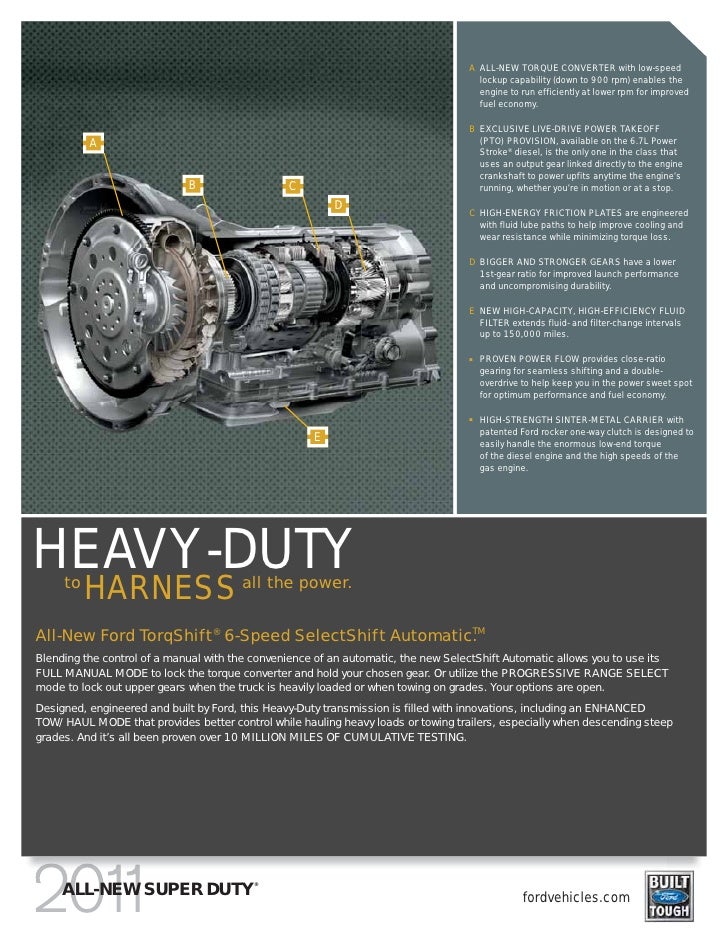 2011 Ford Super Duty brochure