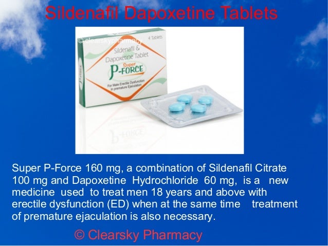 buy dapoxetine sildenafil (super p force)